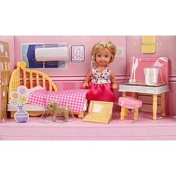 куколка в наборе "bedroom". игрушка