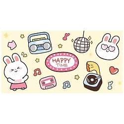 открытка-конверт optima "happy time. вечеринка у зайцев"