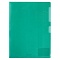 папка-уголок а4 150мкм зелёная