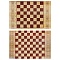 шахматы и шашки классические в большой коробке + поле 22,5*30см