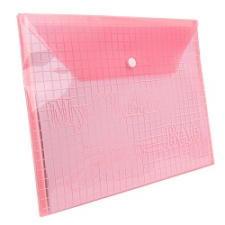 папка-конверт на кнопке а4 красная 160мкм