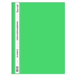 папка-скоросшиватель а4 салатовая 120/180мкм