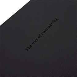 ежедневник а5 недатиров.  96л обложка кож.зам. чёрная