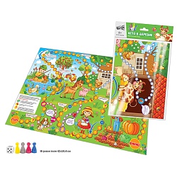 игра настольная бродилка а2 "лето в деревне"