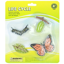 фигурки в наборе "life cycle" бабочка