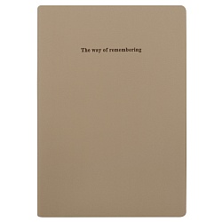 ежедневник а5 недатиров.  96л обложка кож.зам. коричневая