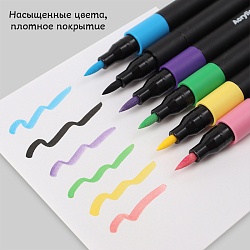 маркеры акриловые 12 цветов