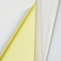 бумага белая самоклеящаяся а4 8л. "белый и пушистый"