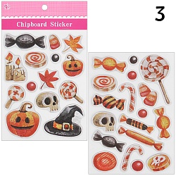 наклейки бумажные 2шт в наборе ассорти