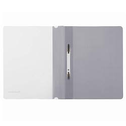 папка-скоросшиватель а4 "brauberg" 180мкм серая