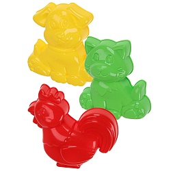 набор для песочницы формочки №4 "домашние животные"