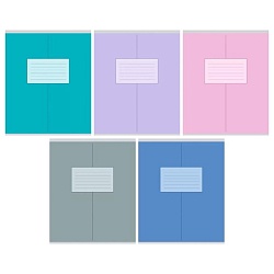 тетрадь  12л клетка цв. обл "shades" (универсальная плашка)