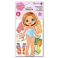 Игра магнитная "Одевашки. Модная девчонка. Маруся" (европодвес, мини)