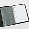 ежедневник недатированный  а5 136л joybook снежная мята на кольцах обложка искусств. кожа 