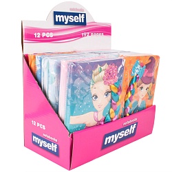 Блокнот А5  96л "Модницы" ассорти