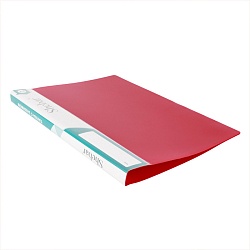 папка с зажимом и карманом а4 красная