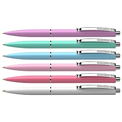 ручка автоматическая шар. синяя  schneider  к15  корпус ассорти