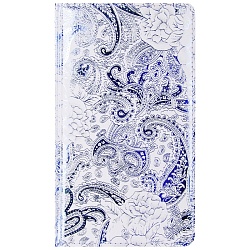 книжка алф. зап.  8*13см  "darvish" обложка кожзам тиснение фольгой