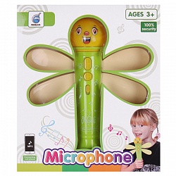 микрофон музыкальный "стрекоза". игрушка