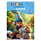 бумага цветная мелованная  а4  8л. 8цв. "друзья" в папке