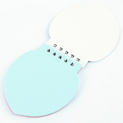 Блокнот A7  40л "Flamingo" на спирали