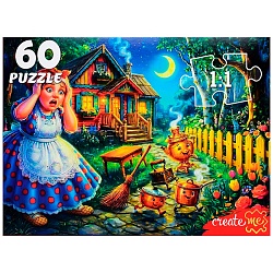 пазлы   60 элементов чуковский.федорино горе