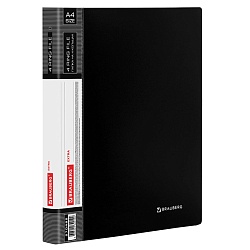 папка с 4-мя кольцами 25мм 0,7мм чёрная