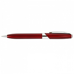 ручка подар. "darvish" корпус красный с серебристой отделкой в футляре