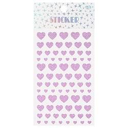 наклейки "сердечки"