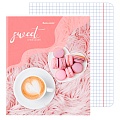 Тетрадь  48л кл. "Sweets" обложка картон матовая ламинация выбор. лак