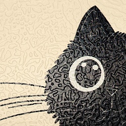 тетрадь предметная  48л лин русский язык "bad cat" 