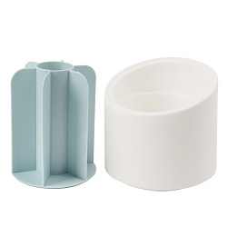 органайзер настольный пластиковый 6 отделений вращающийся