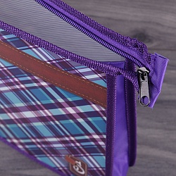 папка для тетрадей  а4  на молнии school time