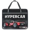 папка детская с ручками а4 пласт. с рисунком на молнии  hypercar