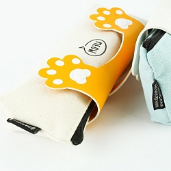 пенал мягкий тубус "мяу"  ассорти