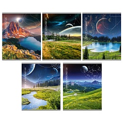 тетрадь  96л кл. "мир вокруг нас" обложка уф-лак