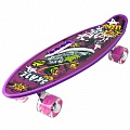 Скейтборд  55*14 см фиолетовый