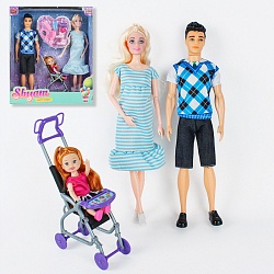 куклы "happy family" в наборе игрушка 