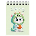 Блокнот А7 40л "Cute Kitty.2" на гребне