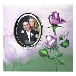 фотоальбом 200 фото 10*15см  "darvish" с рамкой для фото на обложке