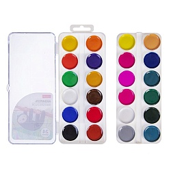 краски аквар. 24цв. "colora" медовые без кисти