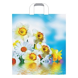 пакет петлевой цветочная история 38*42см 37мкм