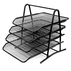 лоток горизонтальный металлический 4 секции