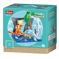 конструктор sluban лето (101 деталь)