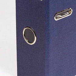 папка -регистратор а4 картон. с металл. окантовкой (синяя) eco 7,5 см