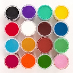 гуашь 16цв. "котёнок" 17мл  картонная упаковка 