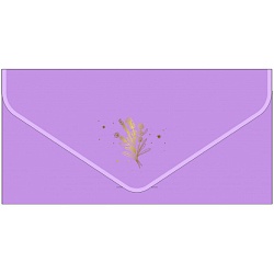 открытка-конверт для денег "бархатный"