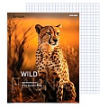Тетрадь на кольцах 160л  "Леопард-1"