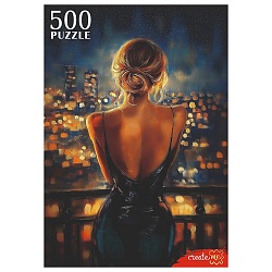 пазлы  500 элементов огни ночного города