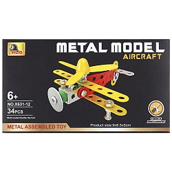 конструктор "metal model". aircraft